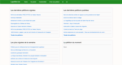 Desktop Screenshot of http.lapetition.be